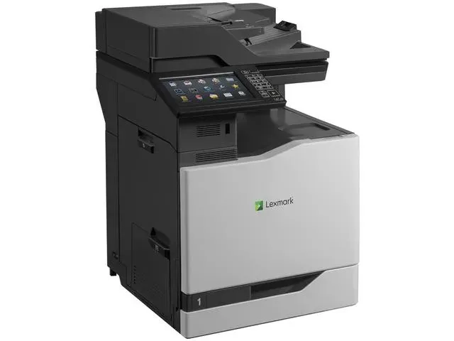 Lexmark CX825de color laser MFP, 52/52ppm, síť, duplex, dotykový LCD, DADF, fax,