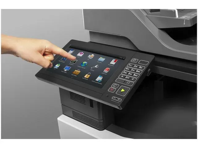 Lexmark CX825de color laser MFP, 52/52ppm, síť, duplex, dotykový LCD, DADF, fax,