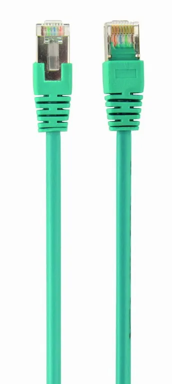 Gembird Patch kabel FTP Cat.5e, zelený, 2m