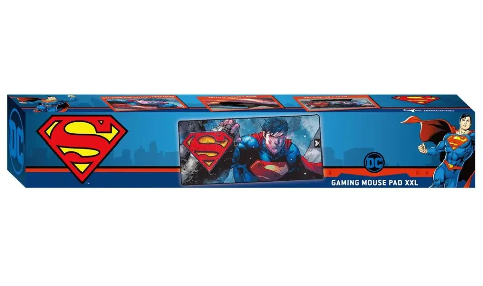 Superman herní podložka XXL/ 90 x 40 cm