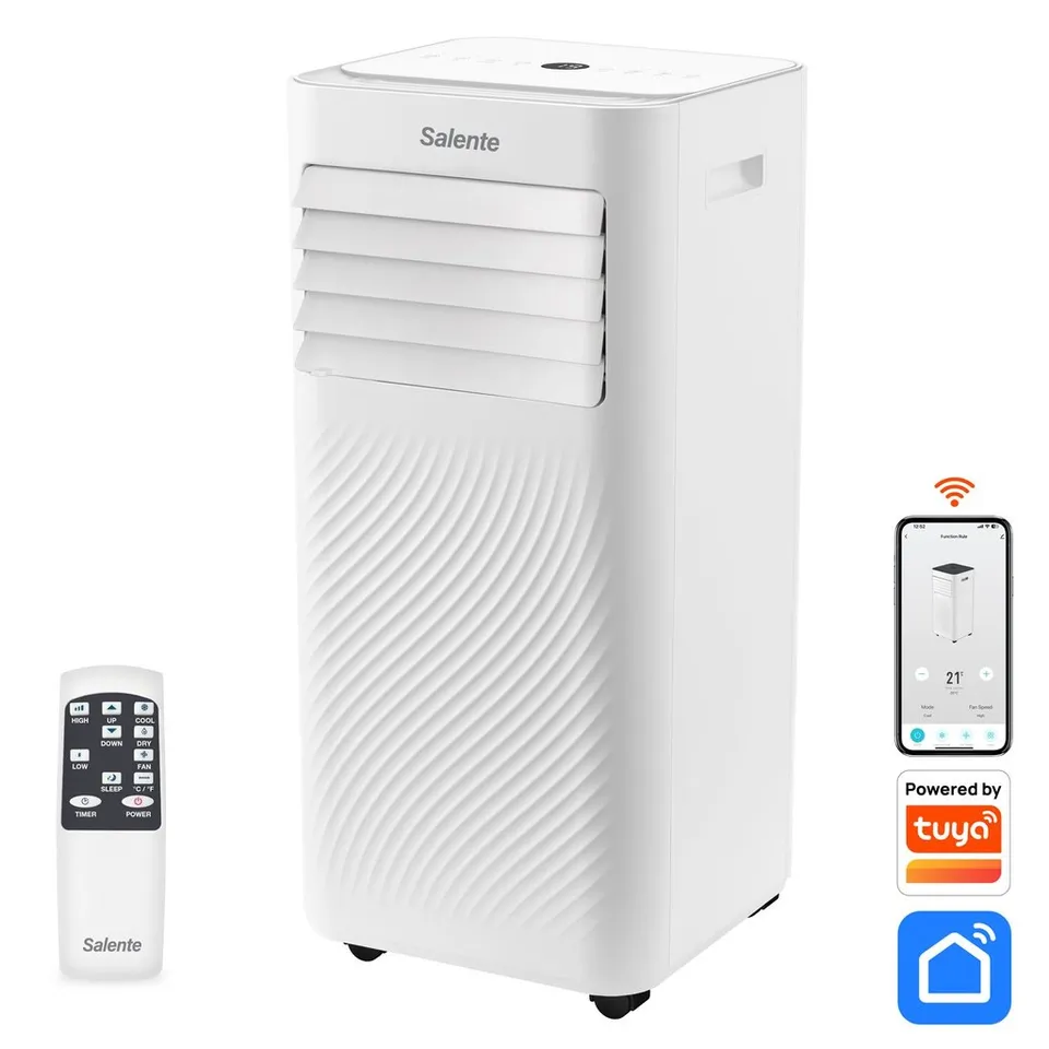 Salente SummerICE7, chytrá mobilní klimatizace, 7000 BTU, WiFi+Bluetooth, dálk.