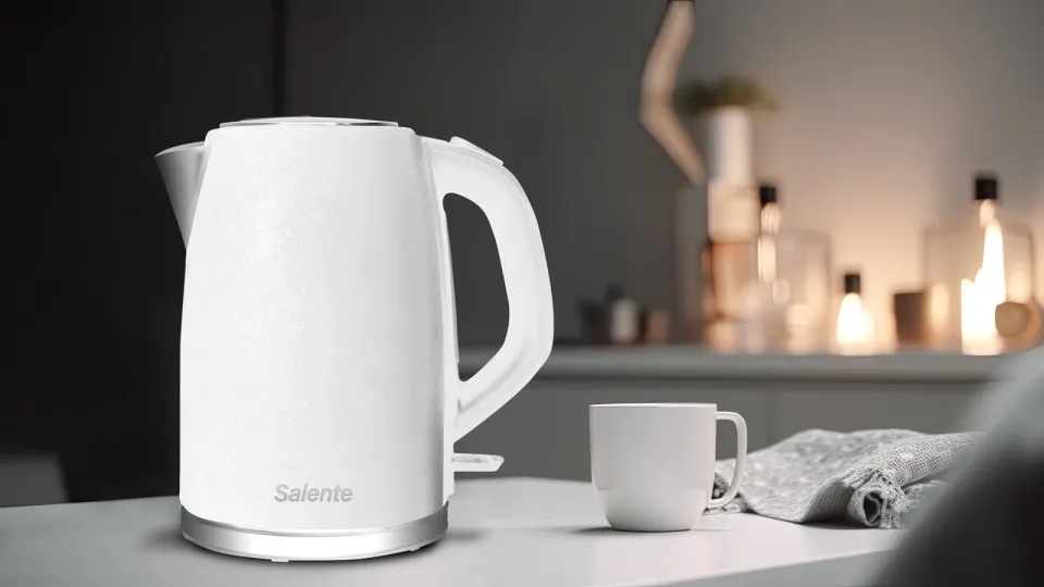 Salente IceQueen, rychlovarná konvice 1,7 l, nerez, bílá