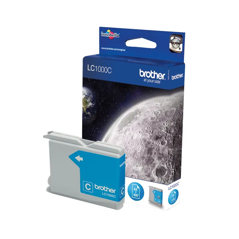 Brother LC-1000C (cyan, 400 str. @ 5% draft) pro DCP-330C,DCP-540CN