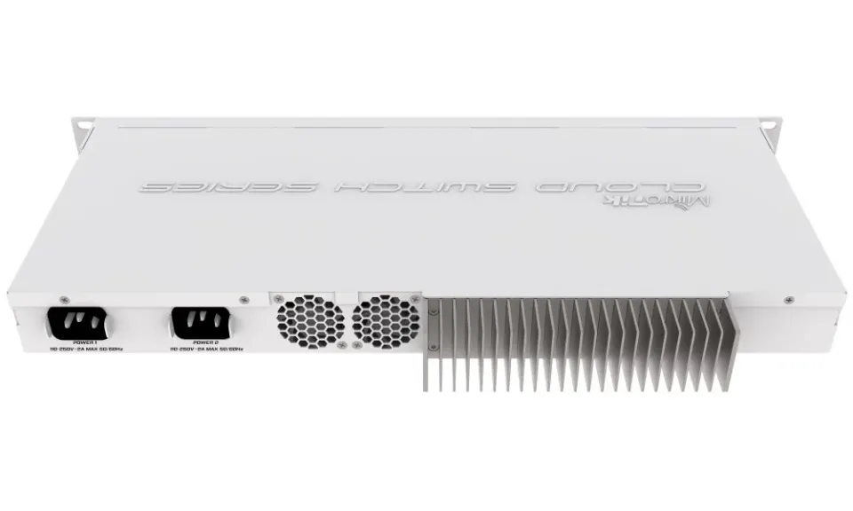 MIKROTIK Cloud Router Switch CRS317-1G-16S+RM, 800MHz CPU, 1GB, 1xGLAN, 16xSFP+cage, ROS L5, Dual PSU,1U Rackmount