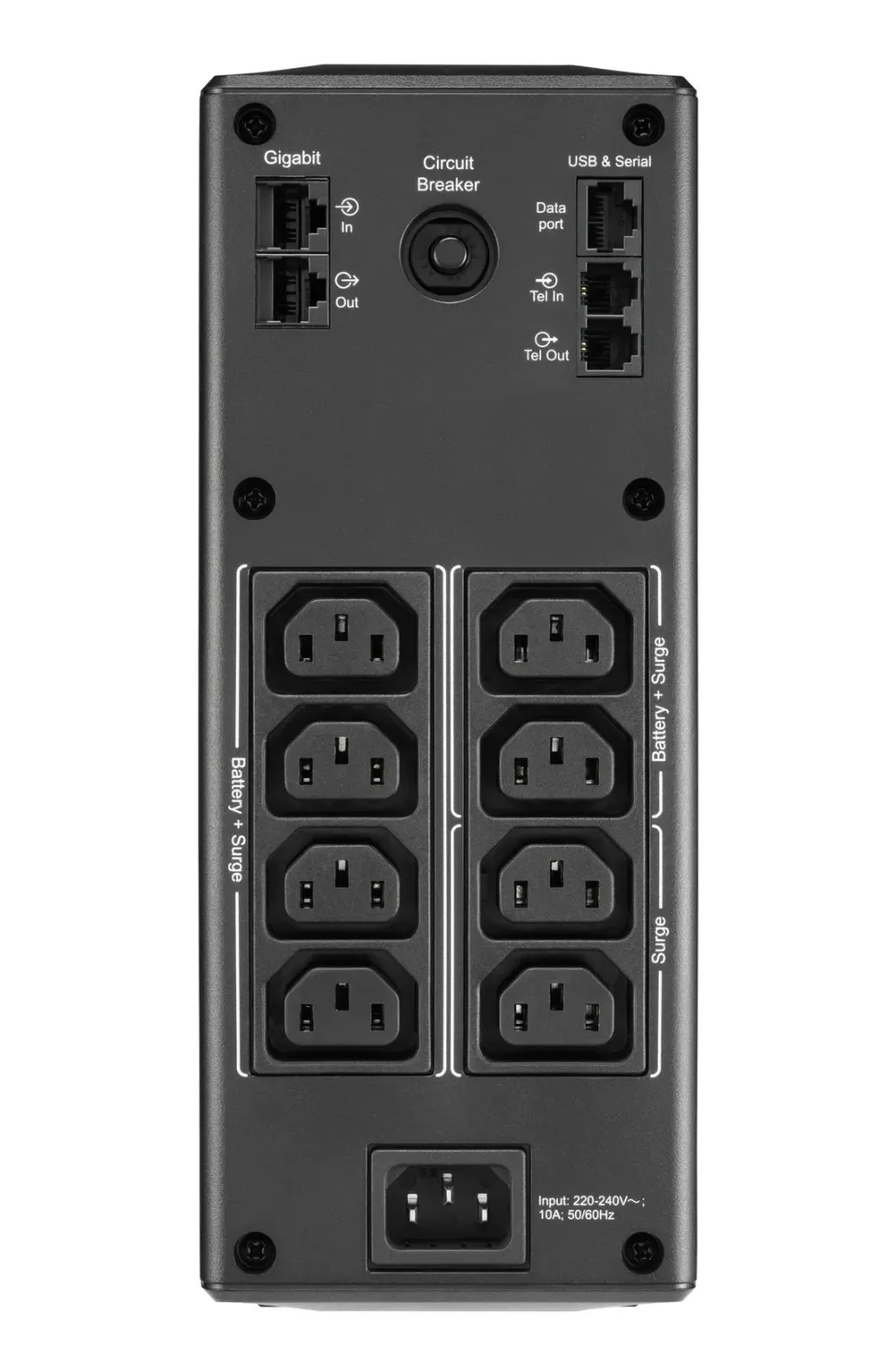 APC Back-UPS Pro BR 1600VA, 8 Outlets, AVR, LCD Interface (960W)
