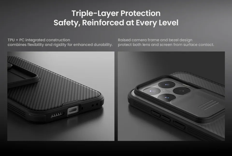 Nillkin CamShield PRO Zadní Kryt pro Xiaomi 17T Black