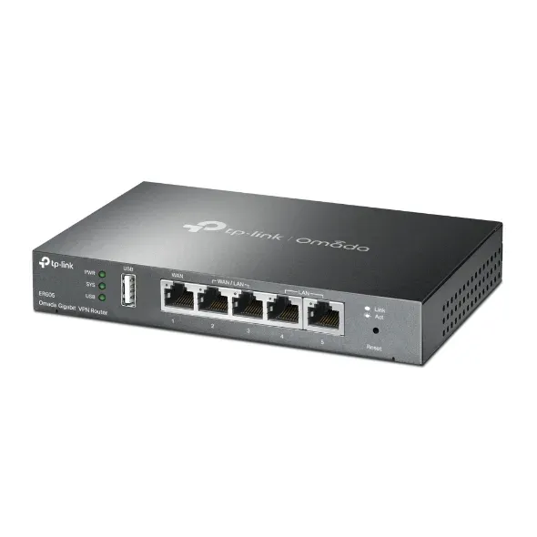TP-Link ER605 Gigabitový Multi-WAN VPN Router Omada SDN