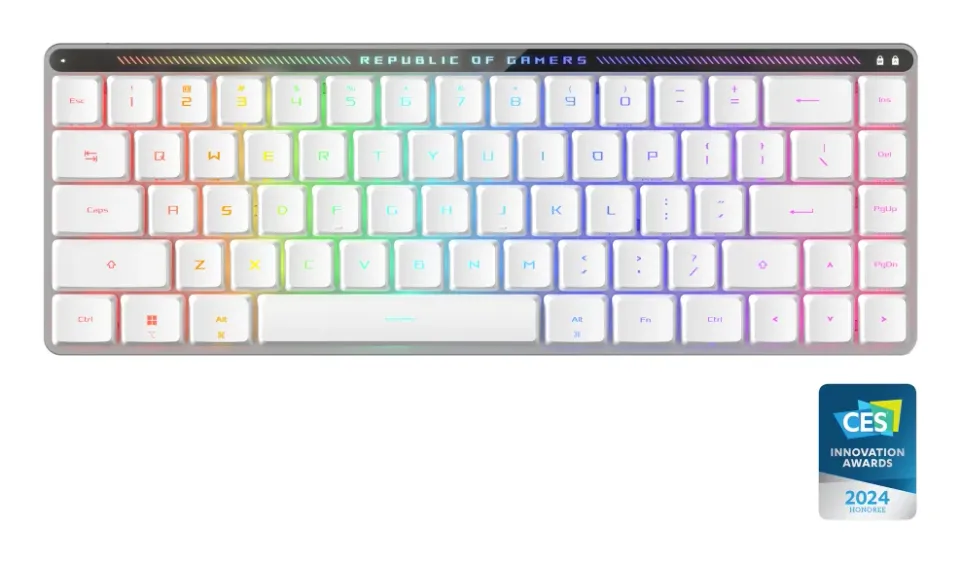 ASUS klávesnice ROG FALCHION RX Low profile (ROG NX Snow), US