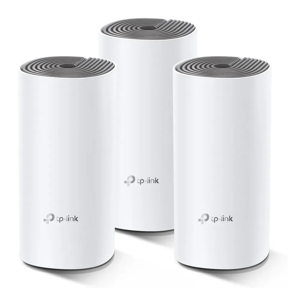 TP-LINK Deco E4 3pack AC1200 Wi-Fi mesh systém pro celou domácnost