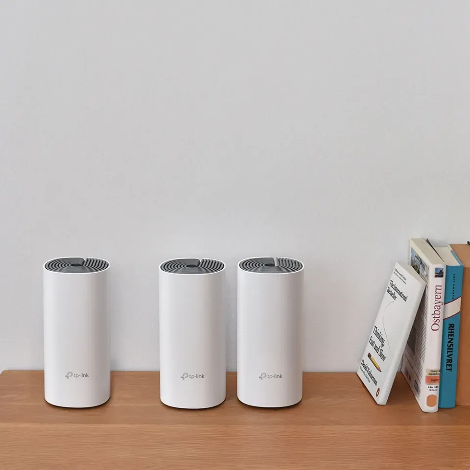TP-LINK Deco E4 3pack AC1200 Wi-Fi mesh systém pro celou domácnost