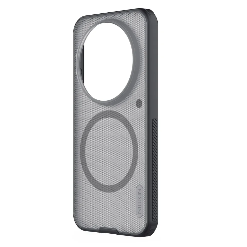 Nillkin Super Frosted PRO Magnetic Zadní Kryt pro Xiaomi 17 Ultra Transparent Black