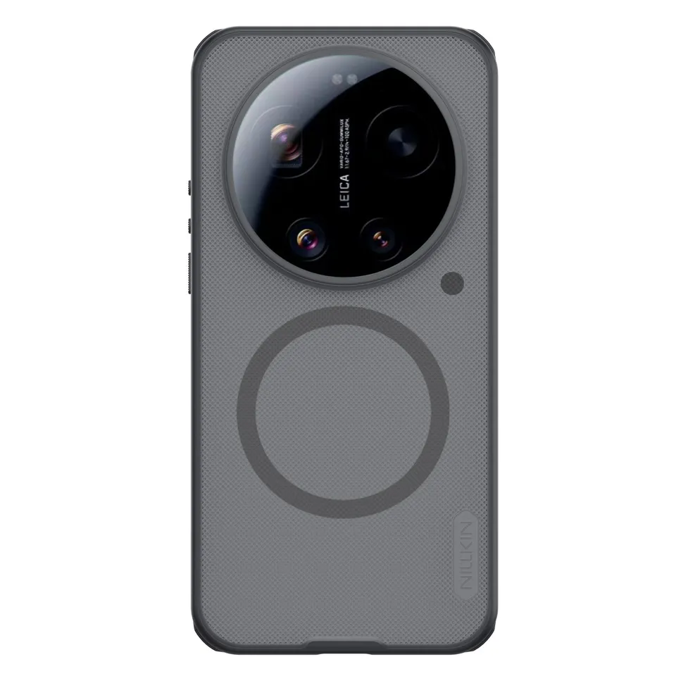Nillkin Super Frosted PRO Magnetic Zadní Kryt pro Xiaomi 17 Ultra Transparent Black