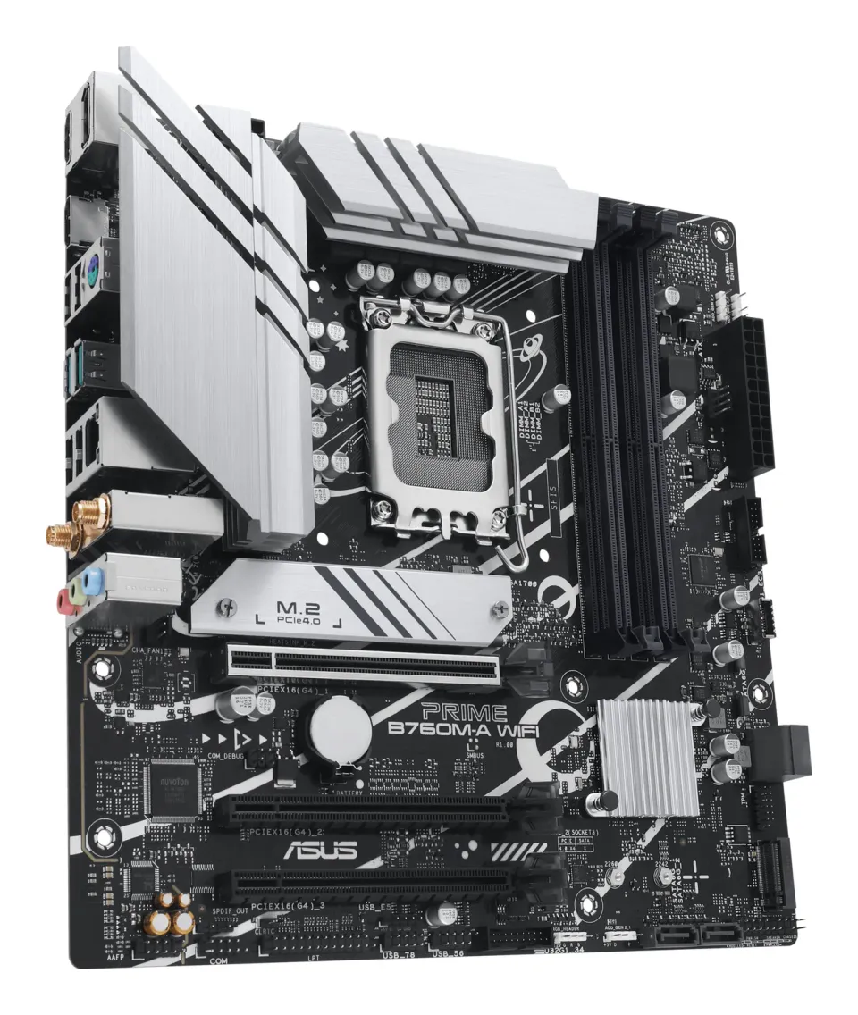 ASUS MB Sc LGA1700 PRIME B760M-A WIFI, Intel B760, 4xDDR5, 1xDP, 2xHDMI, mATX