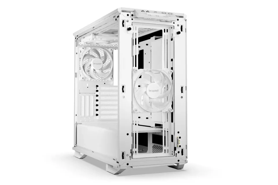 Be quiet! skříň DARK BASE 701 / MidT / bez zdroje / 3x140mm fan / ARGB / 1x USB-C + 2x USB3 / průhledná bočnice / bílá