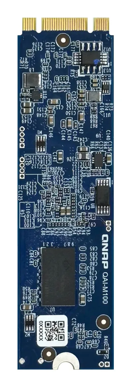 QNAP QAI-M100 - Rockchip RK1808 Cortex-A35 1.6GHz, 3 Tops NPU, M.2 2280 PCIe Gen2 x1 AI accelerator