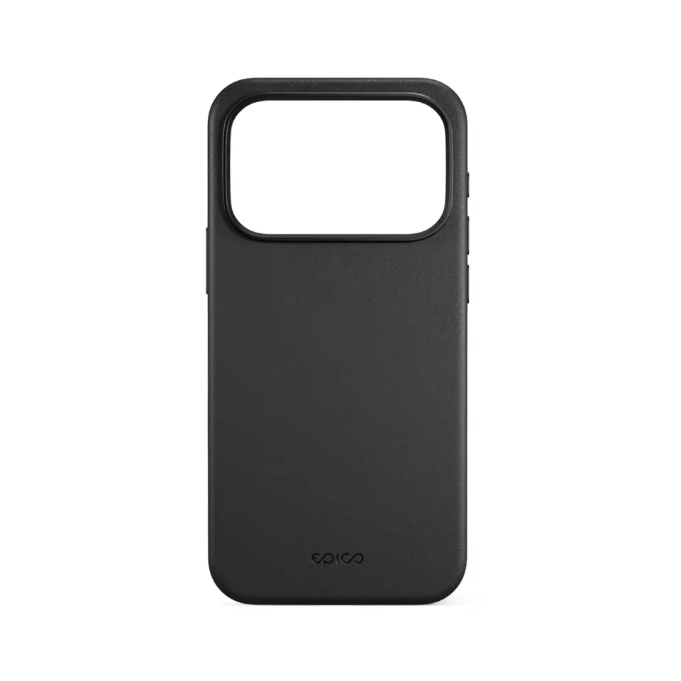 Epico Leather Mag+ Case iPhone 17 Pro Max - černá