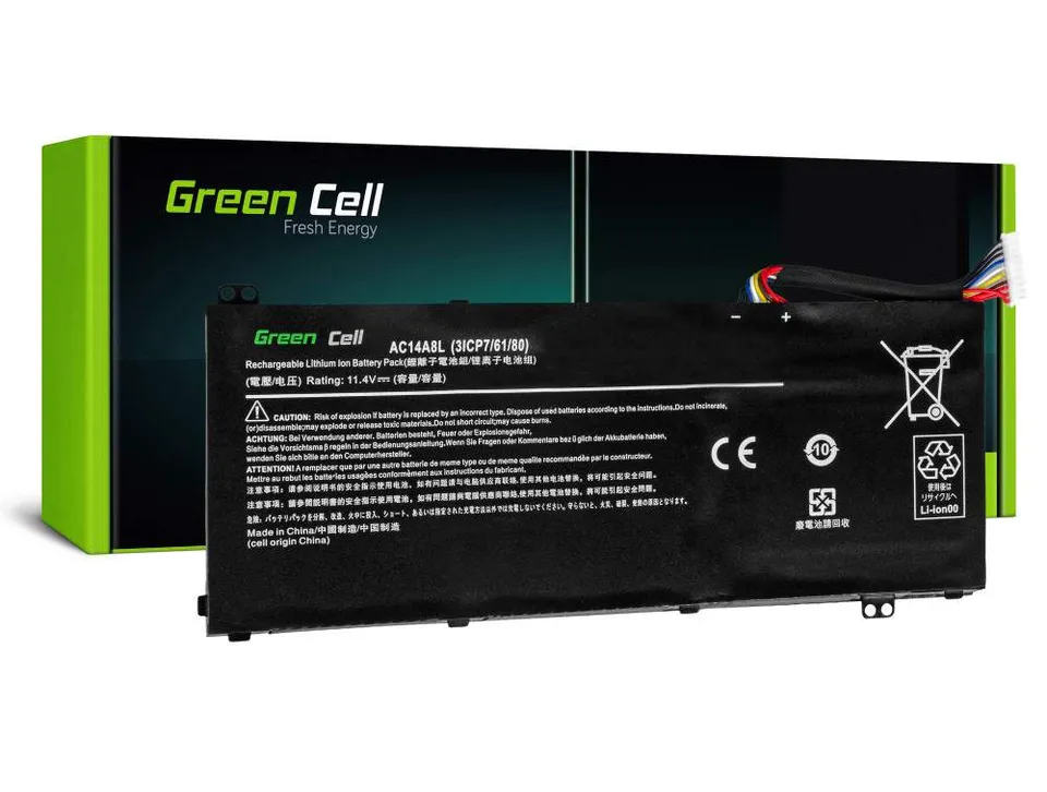 Green Cell Battery AC14A8L AC15B7L for Acer Aspire Nitro V15 VN7-571G VN7-572G V