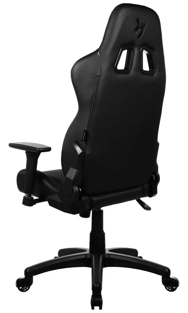AROZZI herní židle AVANTI Soft Fabric Pure Black/ látkový povrch/ černá