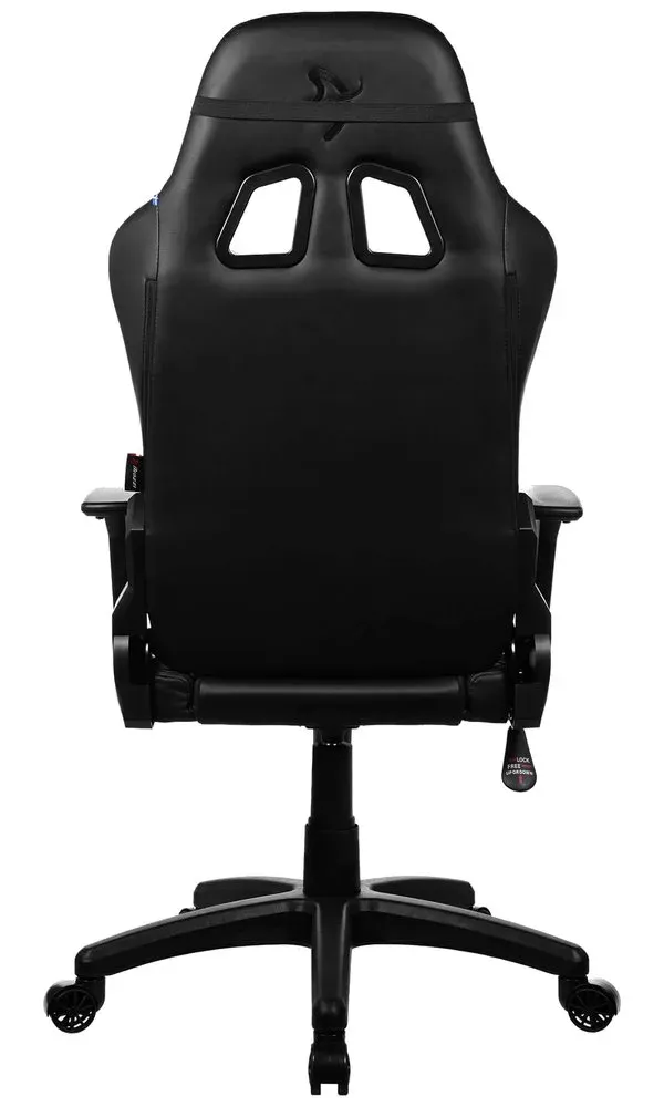 AROZZI herní židle AVANTI Soft Fabric Pure Black/ látkový povrch/ černá