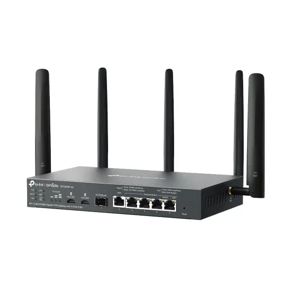 TP-Link ER706WP-4G - Omada 4G+ Cat6 AX3000 Gigabit VPN brána se 4 PoE+ porty