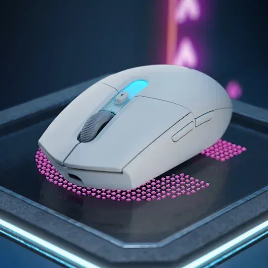 Akce myš G305 X LIGHTSPEED, bílá