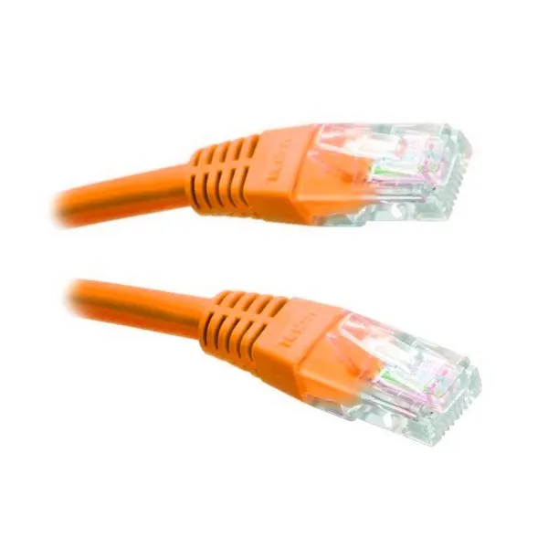 XtendLan Patch kabel Cat5e UTP 1m - oranžový