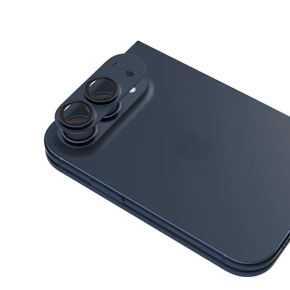 Epico Aluminium AntiReflective Lens iPhone Duo tmavě modrá
