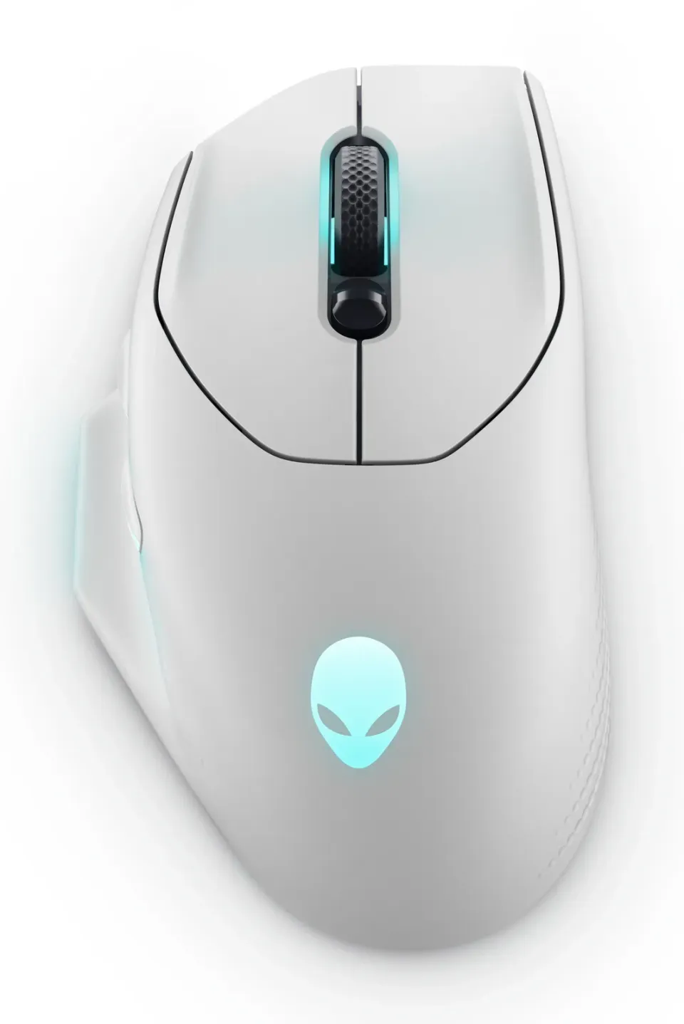 DELL myš Alienware Wireless Gaming Mouse AW620M / bezdrátová/ stříbrná