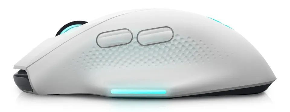 DELL myš Alienware Wireless Gaming Mouse AW620M / bezdrátová/ stříbrná