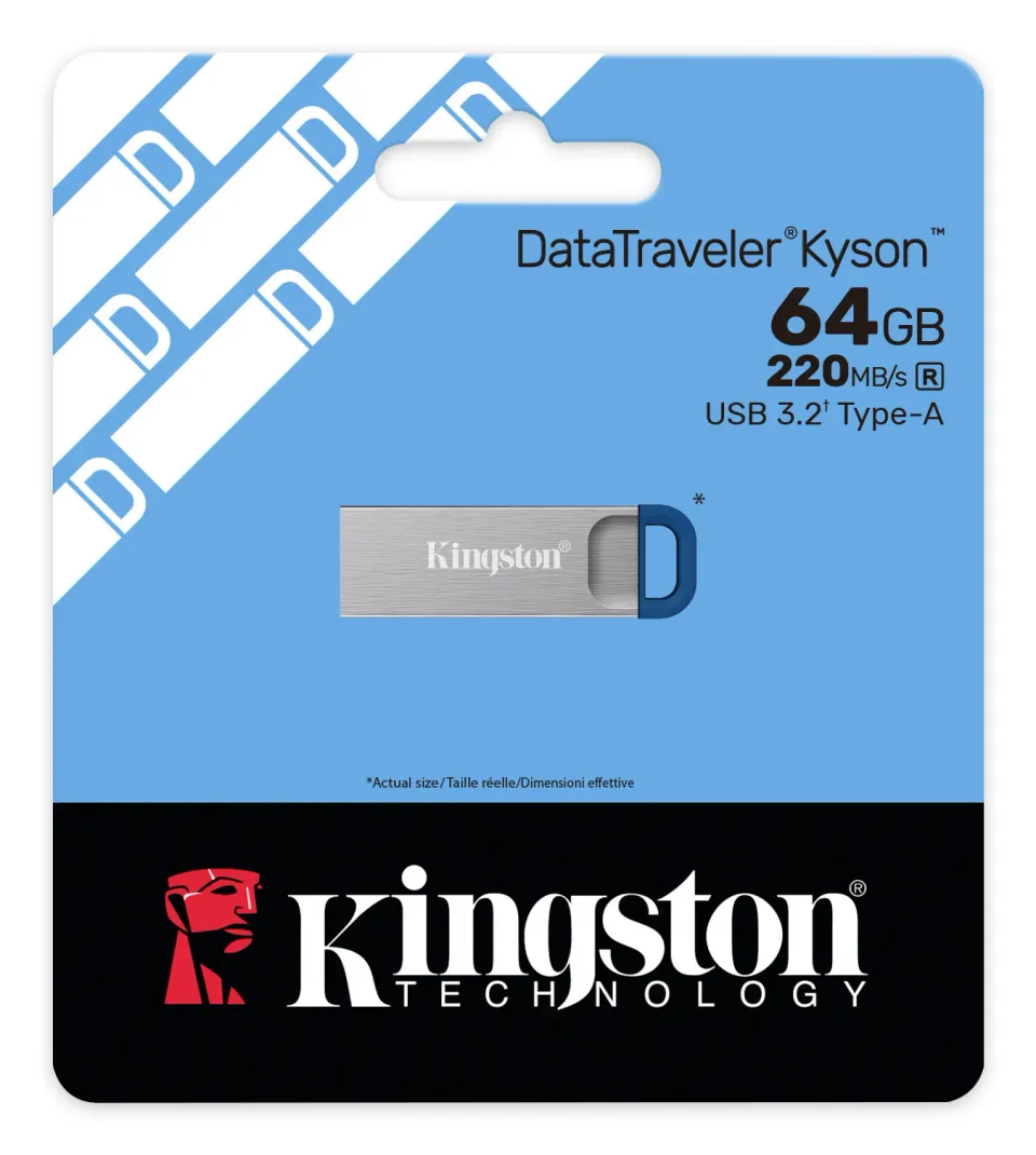 64GB Kingston USB 3.2 DT Kyson G2 220MB/s