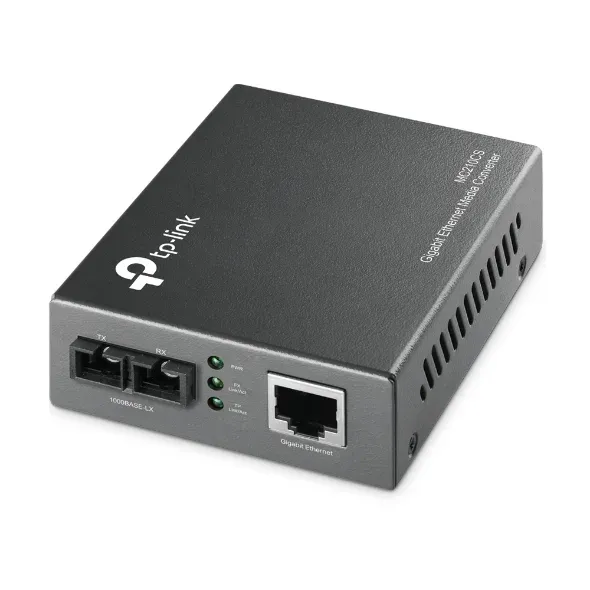 TP-LINK MC210CS převodník , 1000TX/1000FX SM, SC, 15 k - Verze 2 (9V)
