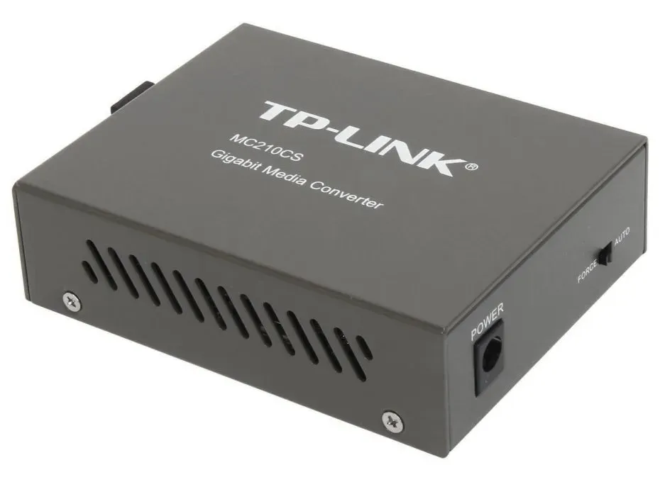 TP-LINK MC210CS převodník , 1000TX/1000FX SM, SC, 15 k - Verze 2 (9V)