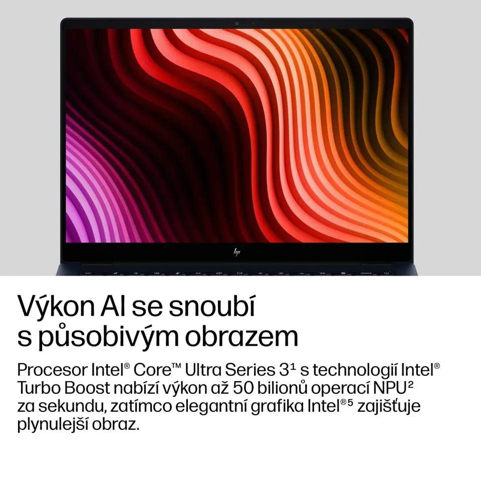 NTB HP OmniBook X NG AI PC 14-ka0070ncx,Ultra 5 325 (8C) 47 NPU TOPs,47 TOPS,14.0" 2K,24GB,512GB SSD,Win11 Pro,2Y