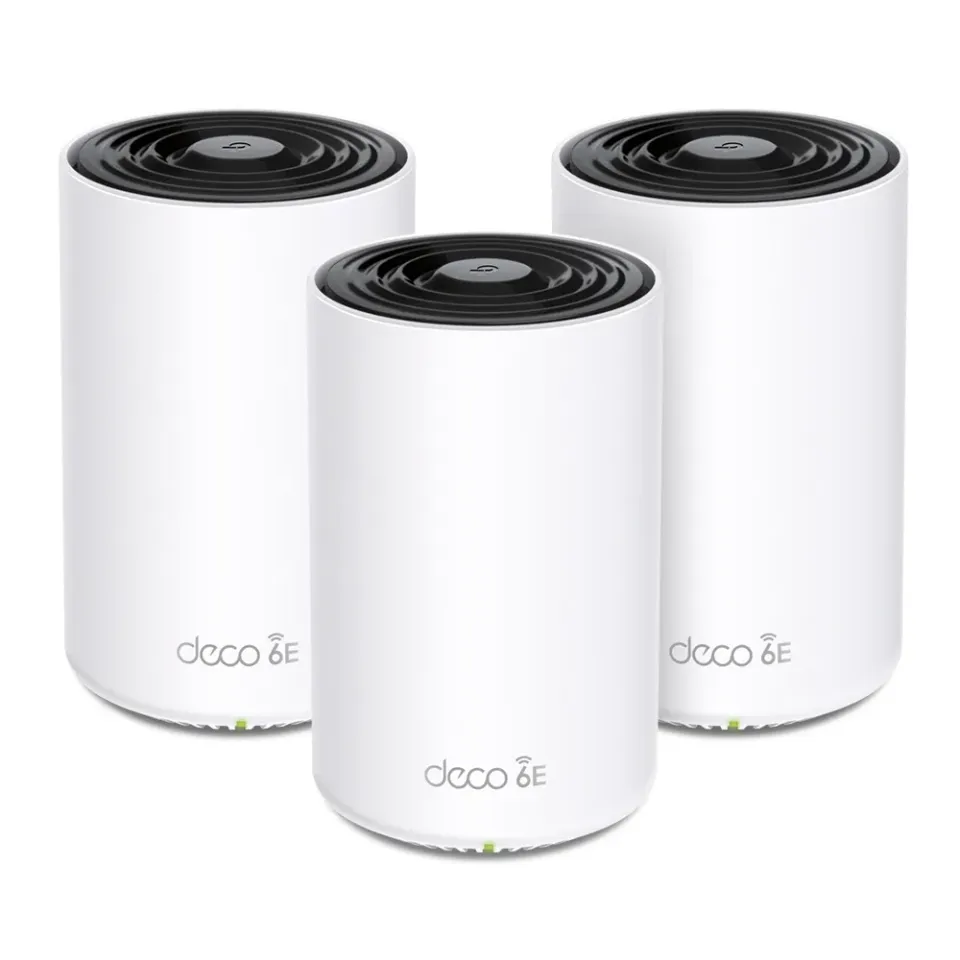 TP-Link Deco XE75(3-pack) - AXE5400 Tri-Band Mesh Wi-Fi 6E System für Smart