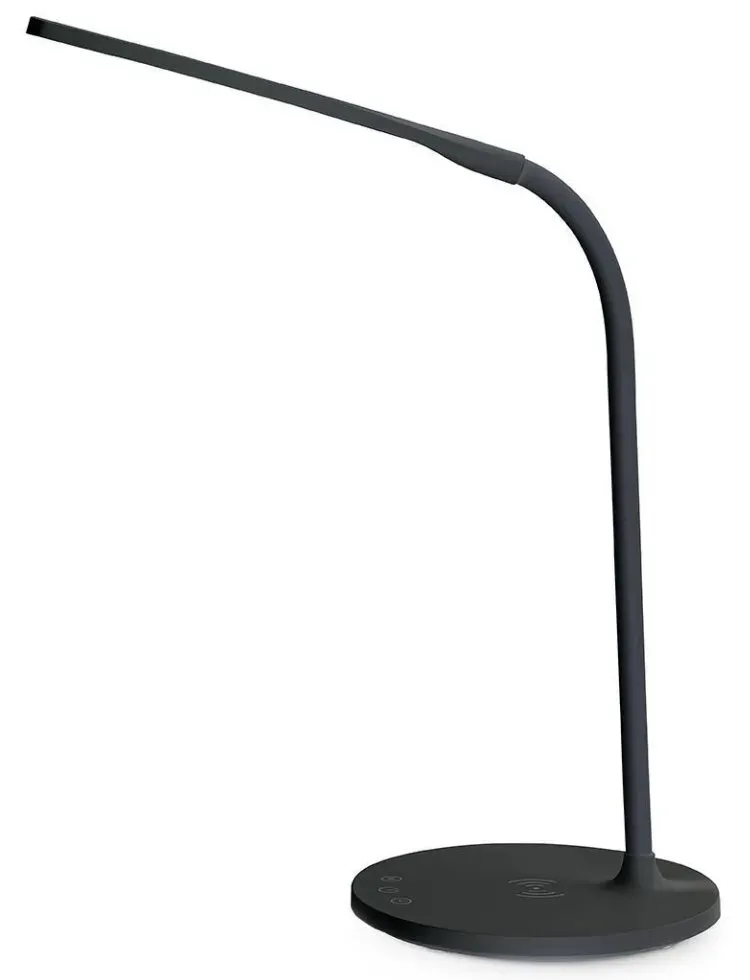 Nedis LTLGQ4M2BK - LED lampička s bezdrátovou nabíječkou | Stmívač | 15 W | S tl