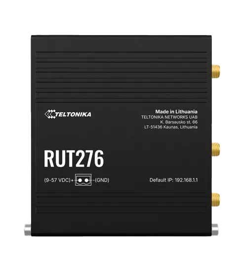 Teltonika RUT276 Průmyslový 5G Wi-Fi Router