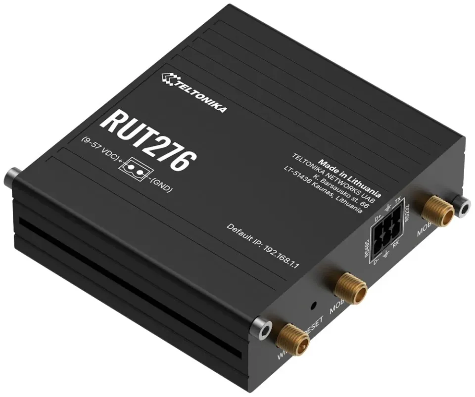 Teltonika RUT276 Průmyslový 5G Wi-Fi Router