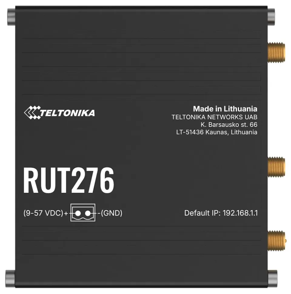 Teltonika RUT276 Průmyslový 5G Wi-Fi Router