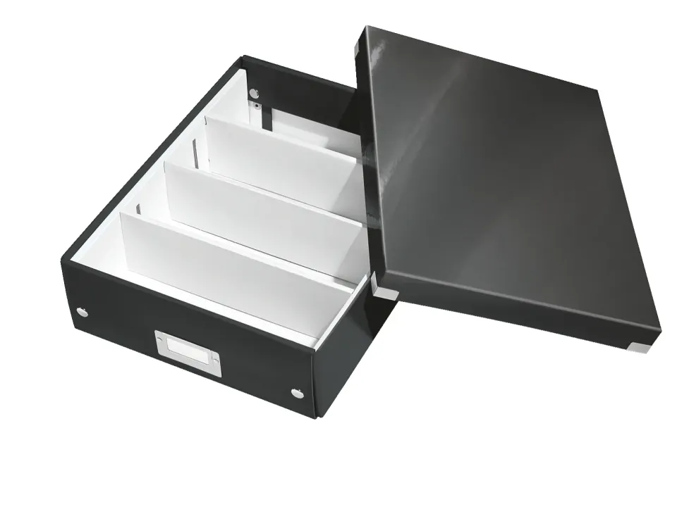LEITZ Organizační box Click&Store, velikost M, černá