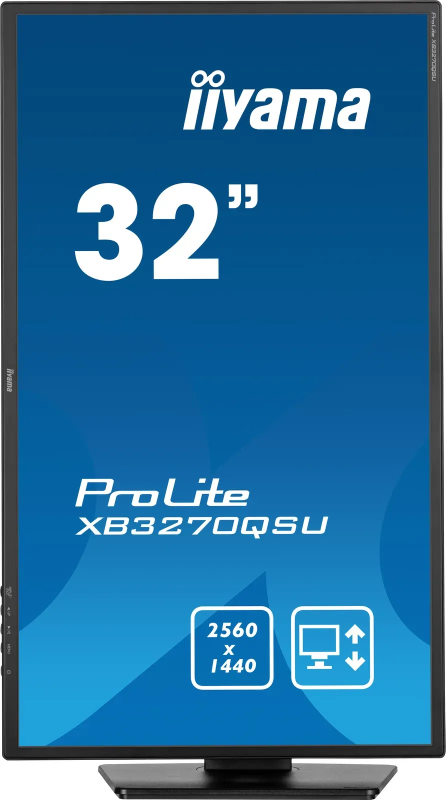 iiyama ProLite/XB3270QSU-B1/31,5"/IPS/QHD/100Hz/3ms/Black/3R