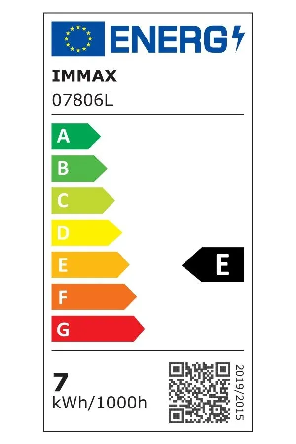 IMMAX NEO SMART filamentová žárovka LED E27, 7,3W, CCT 900lm, stmívatelná, Wi-Fi, Beacon, TUYA