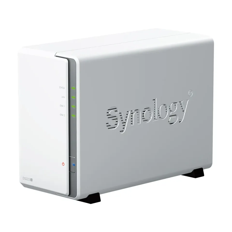 SYNOLOGY DS223J Disc Station datové úložiště (pro 2x HDD, cpu Realtek RTD1619B, 1GB DDR4 RAM, NAS)