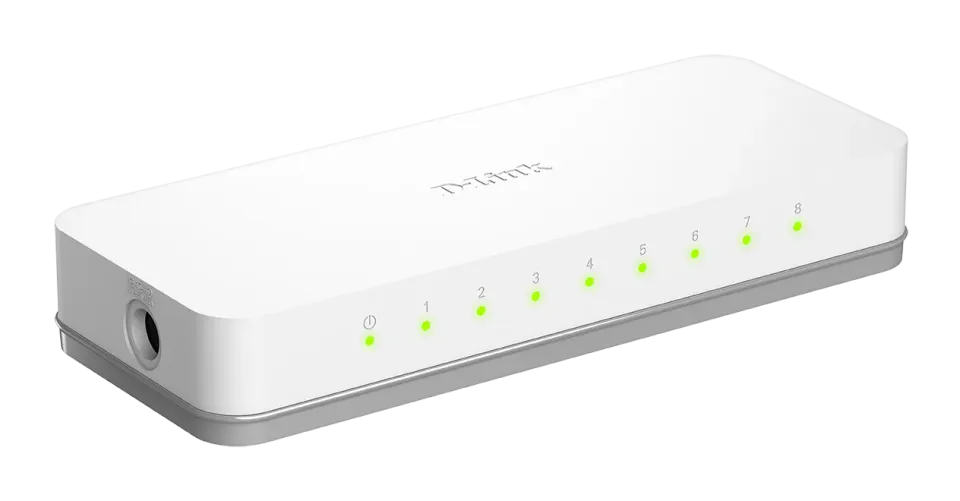 D-Link GO-SW-8E 8-Port 10/100 Desktop Switch