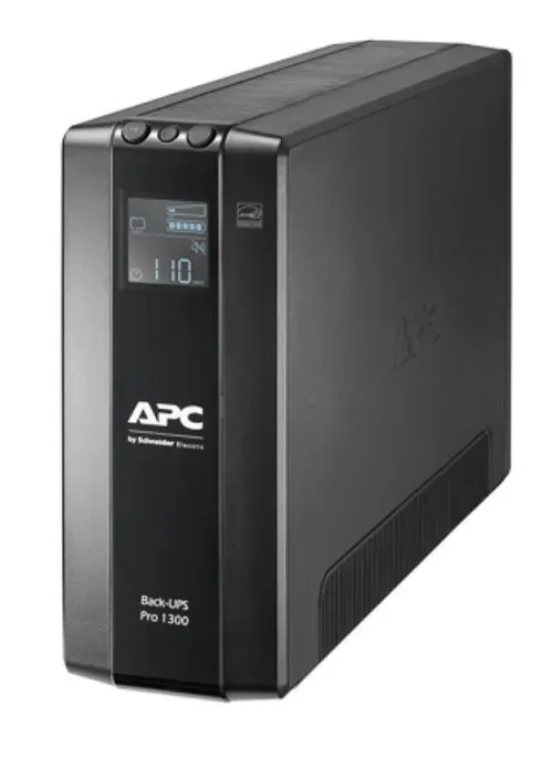 APC Back-UPS Pro BR 1300VA, 8 Outlets, AVR, LCD Interface (780W)