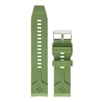 Garett univerzální řemínek 22 mm, zelený silikonový