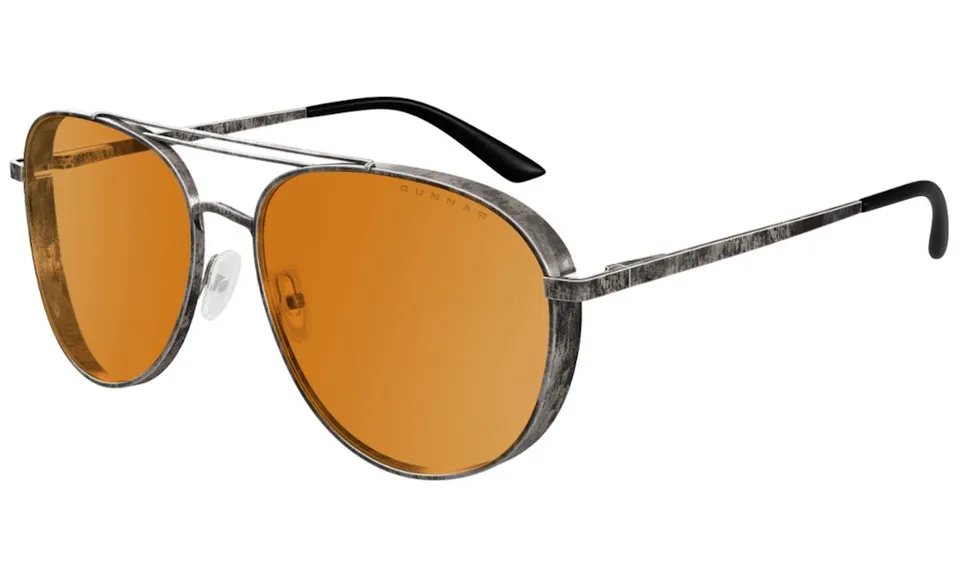 GUNNAR kancelářske/herní brýle FALLOUT BROTHERHOOD OF STEEL /GUNMETAL/ * jantárová skla MAX * BLF 98 * GUNNAR focus
