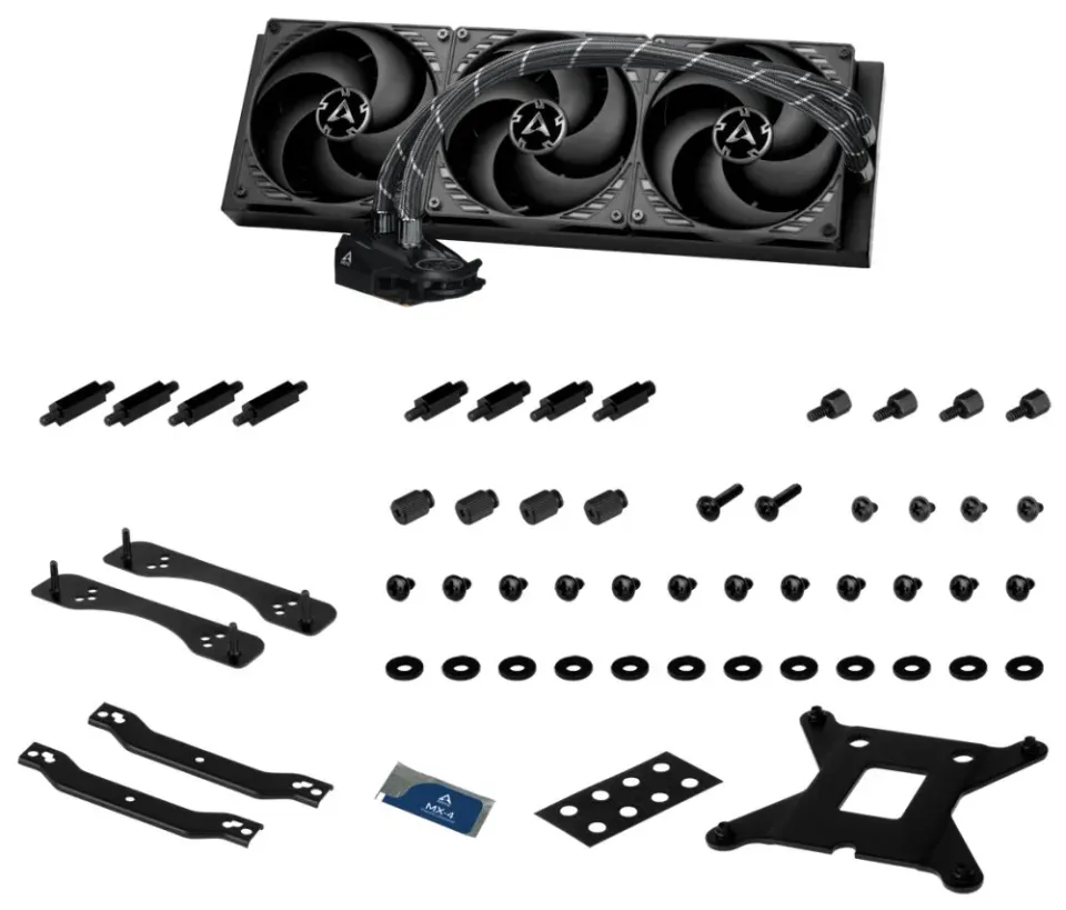 OPRAVENÉ - ARCTIC Liquid Freezer II 420 vodní chladič CPU / 420mm radiátor / 3x 140mm P14 PWM ventilátory