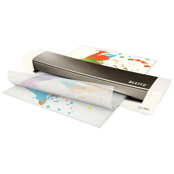 LEITZ iLAM Home Office A3 teplý laminátor, šedá