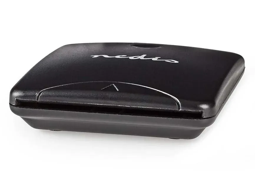 Nedis CRDRU2SM1BK - čtečka čipových karet Smart Card (ID, eObčanka), USB 2.0