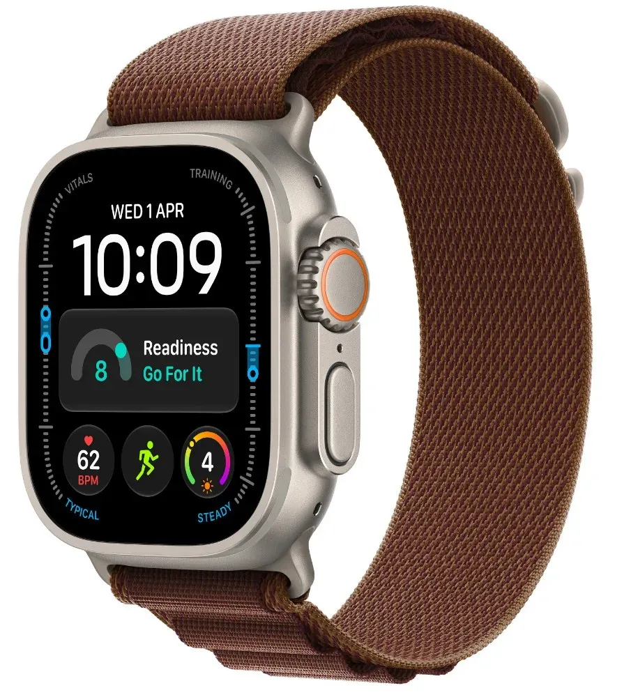 Watch Acc/49/Burgundy Alp.Loop/Nat.Titan - S